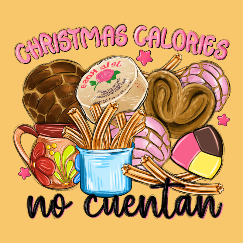 Christmas Calories No Cuentan Vintage Hoodie by MaliasSmallBusiness | Teevron