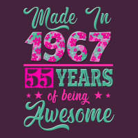 Made In 1967, 55 Years Of Being Awesome Premium Tee | Teevron