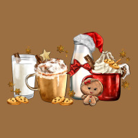 Christmas Milk And Cookie Latte Coffee Cups Vintage Tee | Teevron