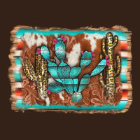Cactus Cowhide Serape Heavy Core Tee | Teevron