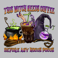This Witch Needs Coffee Before Any Hocus Pocus Long Sleeve Tee | Teevron