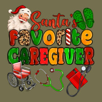 Santas Favorite Caregiver Vintage Hoodie | Teevron