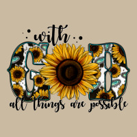 With God All Things Are Possible Sunflower Long Sleeve Tee | Teevron