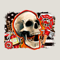 Firefighter Skull Heavy Core Tee | Teevron