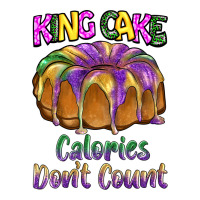 Mardi Gras King Cage Calories Don't Count Premium Tee | Teevron