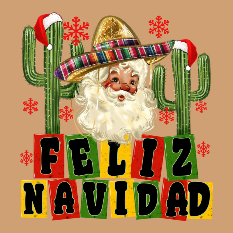 Feliz Navidad Mexican Santa Vintage Tee by MaliasSmallBusiness | Teevron