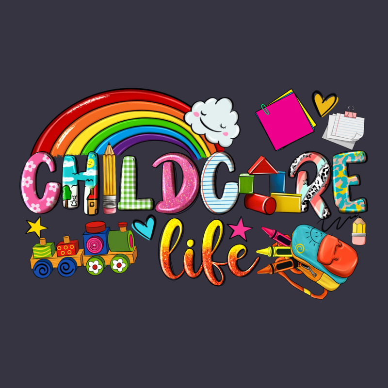 Childcare Life Vintage Hoodie by NancyCooperArtShop | Teevron