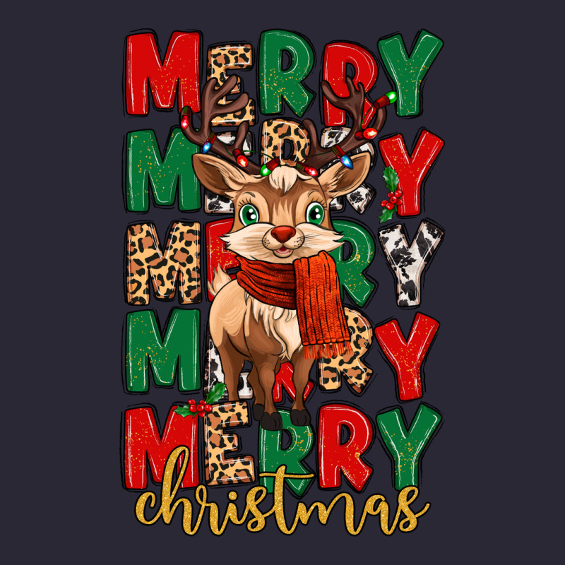Merry Christmas Reindeer Vintage Tee by MaliasSmallBusiness | Teevron