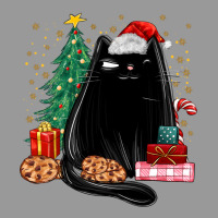 Christmas Black Cat Vintage Hoodie | Teevron
