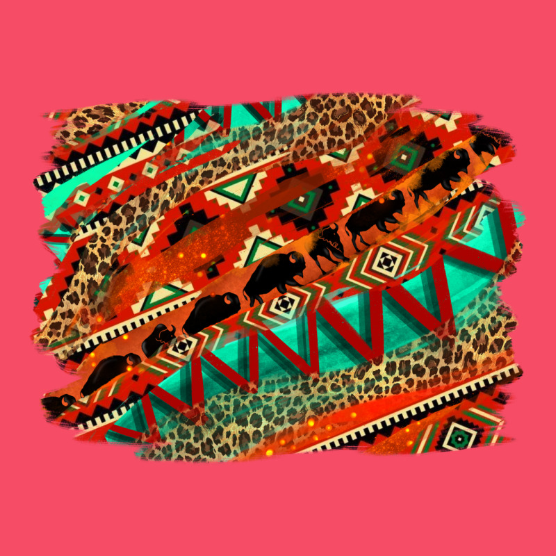 Western Aztec Background Pattern Premium Sweatshirt by OliviaCreatesArt | Teevron