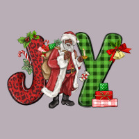 Joy Black Santa Vintage Tee | Teevron