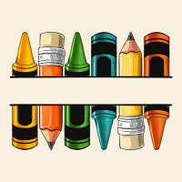 Custom Crayons With Pencil Vintage Hoodie | Teevron