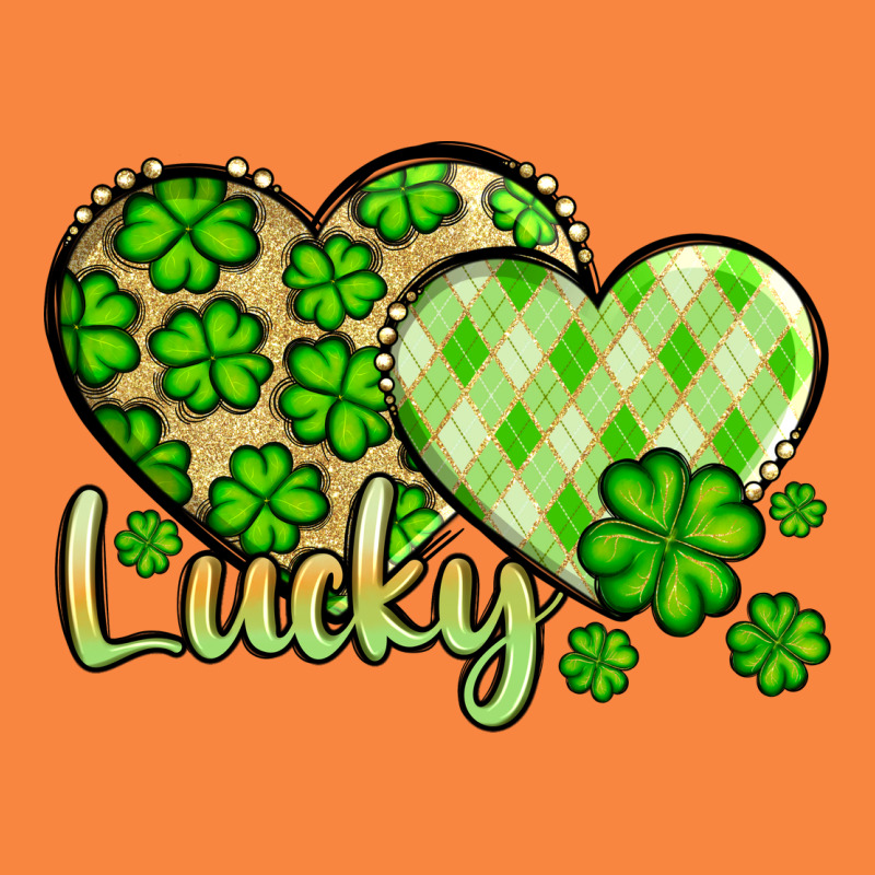 St. Patrick's Lucky Hearts Premium Sweatshirt by OliviaCreatesArt | Teevron