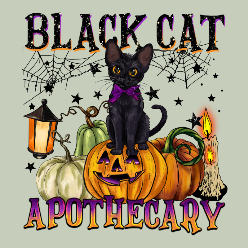 Black Cat Apothecary Long Sleeve Tee by BarkalooDesign | Teevron