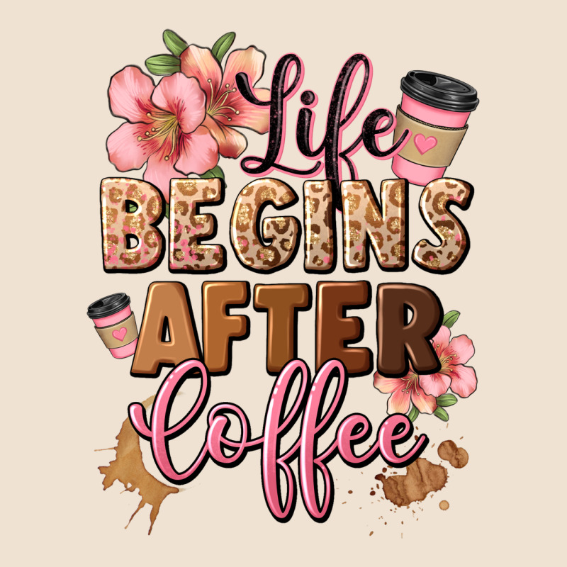Life Begins After Coffee Urban Heavy Tee by JahusDesignShop | Teevron