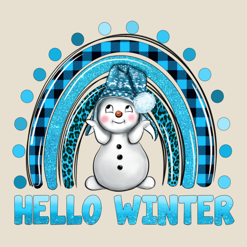Hello Winter Rainbow With Snowman Bbs Urban Heavy Tee by BundleAndBundleShop | Teevron