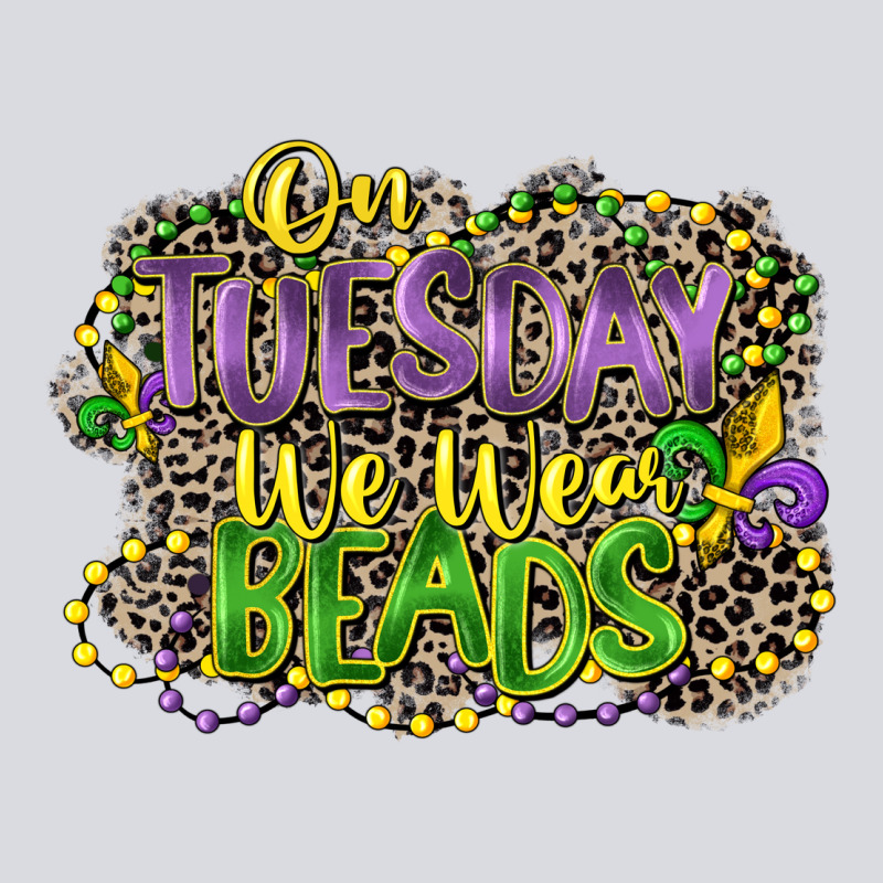 On Tuesday We Wear Beads Zipper Hoodie by CowGirlArtShop | Teevron