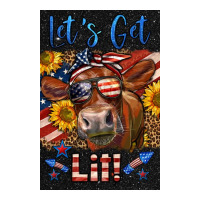 Western Let's Get Lit Cow | Teevron