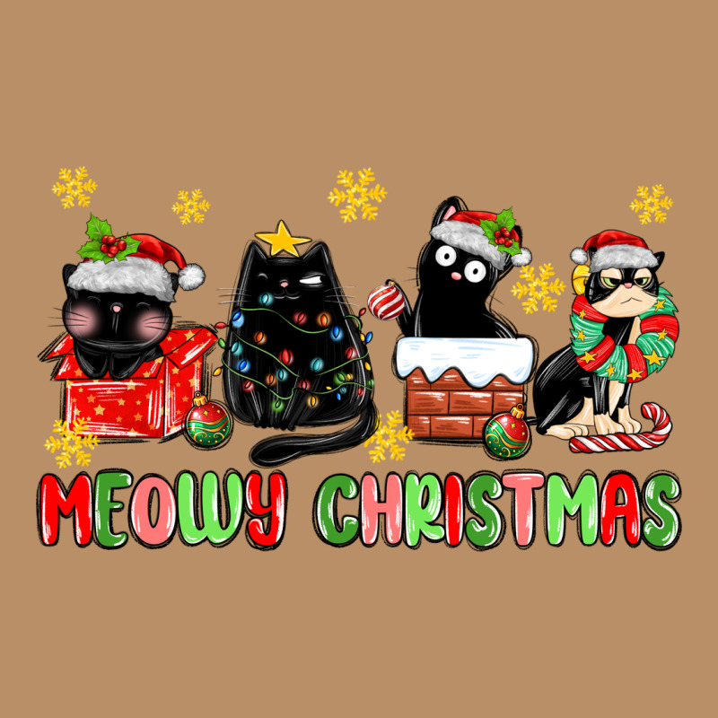 Meowy Christmas Cats Vintage Hoodie by MaliasSmallBusiness | Teevron