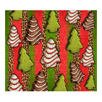 Christmas cakes leopard | Teevron