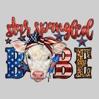 Western Star Spangled Baby Cow Premium Tee | Teevron