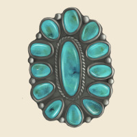 Turquoise Gemstone Jewelry Premium Tee | Teevron