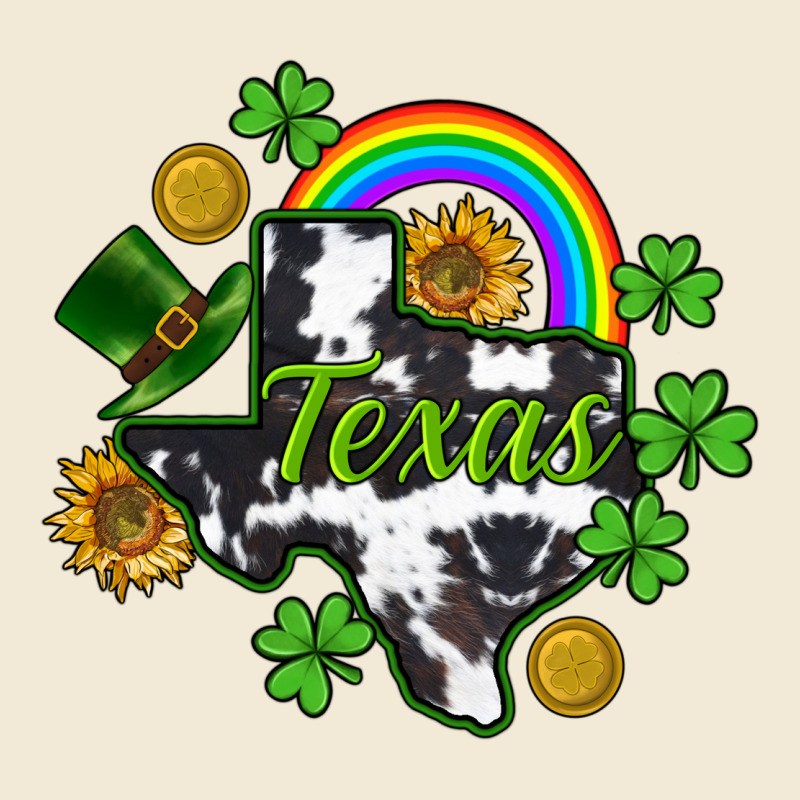 Texas Map St. Patrick's Premium Hoodie by CowGirlArtShop | Teevron