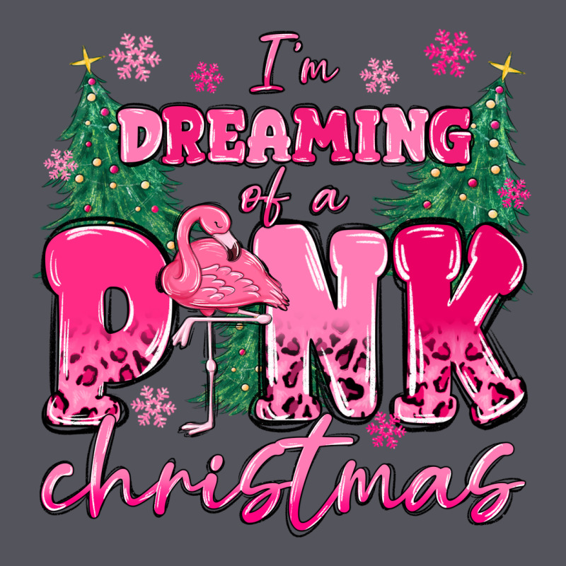 I'm Dreaming Of A Pink Christmas Flamingo Vintage Hoodie by MaliasSmallBusiness | Teevron