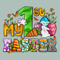 Easter Day My First Easter With Eggs And Rabbits Heavyweight Hoodie | Teevron