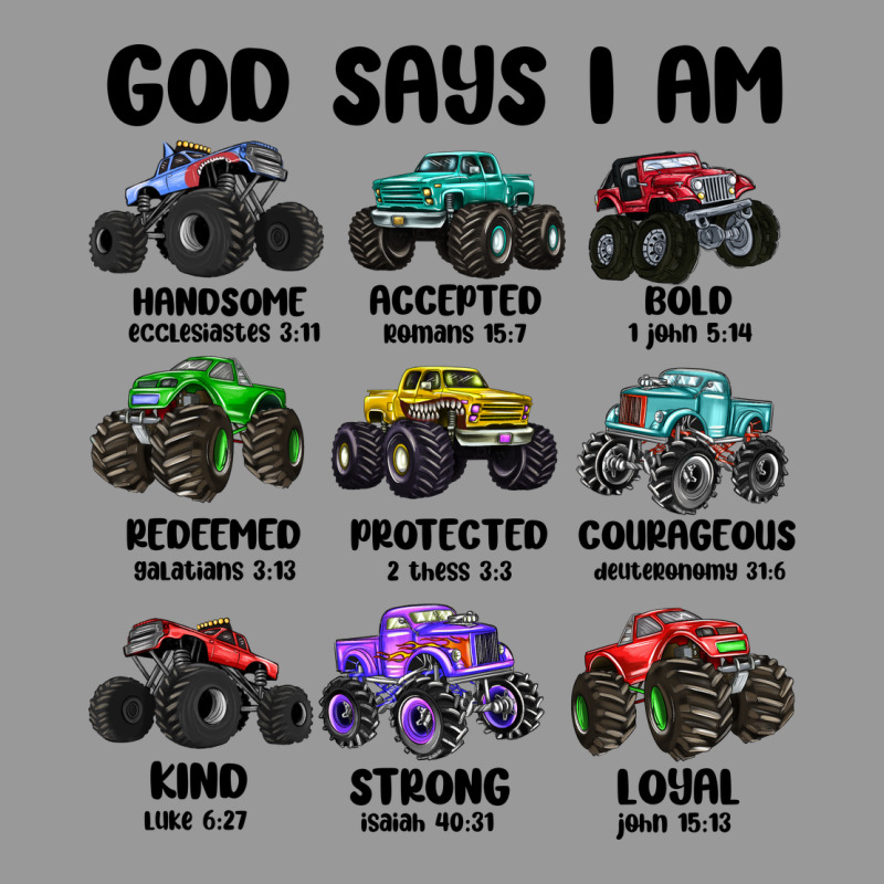 God Says I Am Vintage Hoodie by MaliasSmallBusiness | Teevron