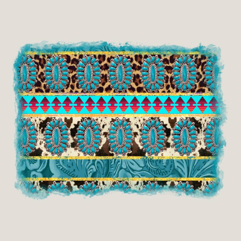 Turquoise Gemstone Background Heavy Core Tee by AdoDesignShop | Teevron