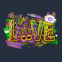 Mardi Gras Love Nurse Zipper Hoodie | Teevron