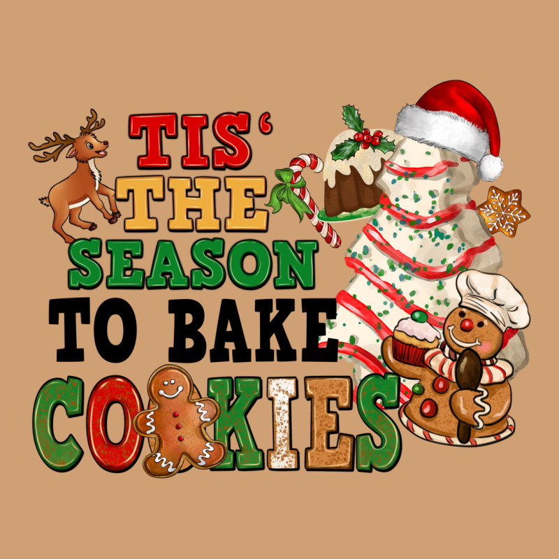 Tis' The Season To Bake Cookies Vintage Tee by NancyCooperArtShop | Teevron