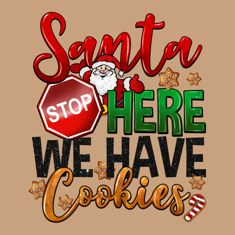 Santa Here We Have Cookies Vintage Tee by NancyCooperArtShop | Teevron