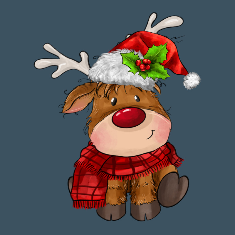Christmas Baby Deer Urban Heavy Tee by MaliasSmallBusiness | Teevron
