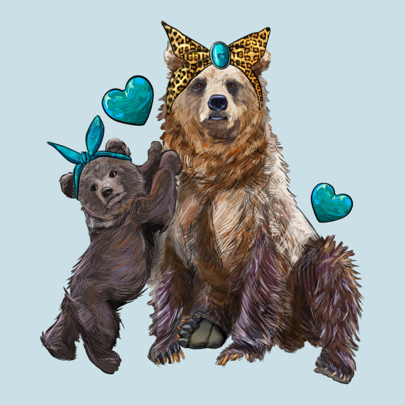 Mama Bear And Baby Bear Ladies Tee by Artiststas | Teevron