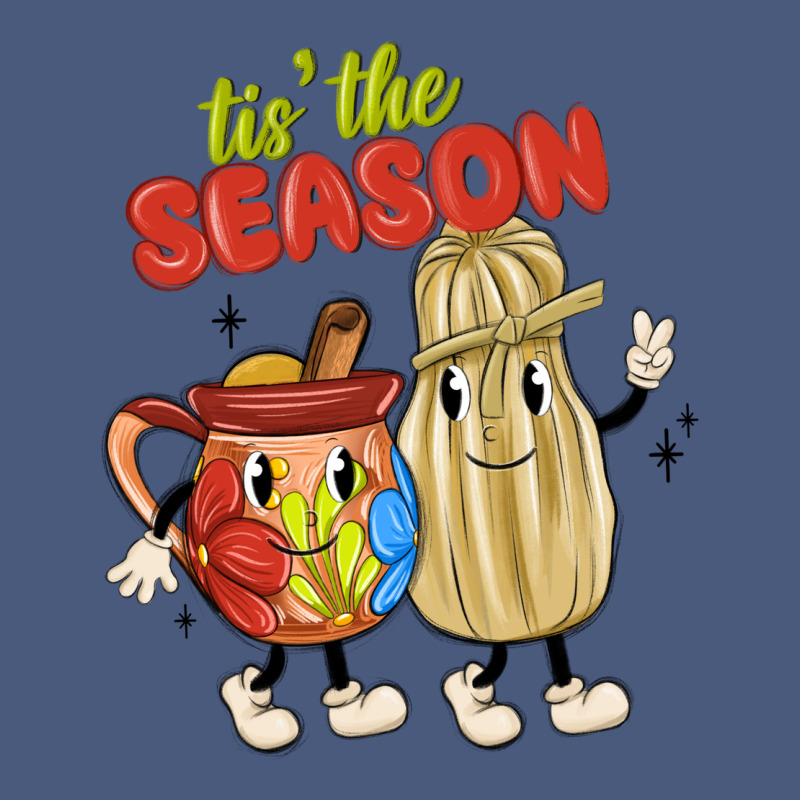 Tis' The Season Mexican Food Vintage Hoodie by MaliasSmallBusiness | Teevron