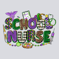 School Nurse Mardi Gras Zipper Hoodie | Teevron