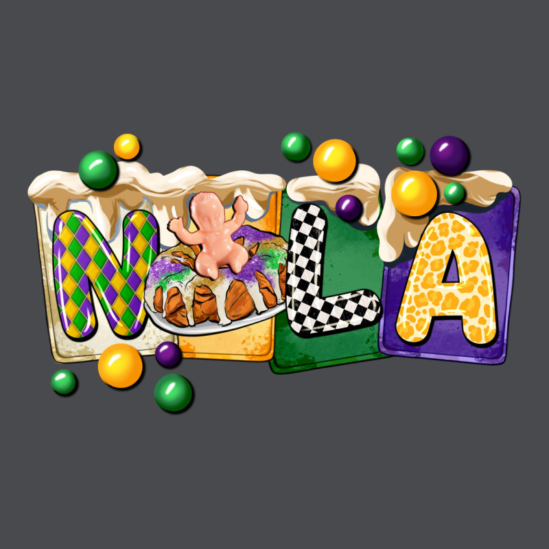Nola Cake Mardi Gras Zipper Hoodie by CowGirlArtShop | Teevron
