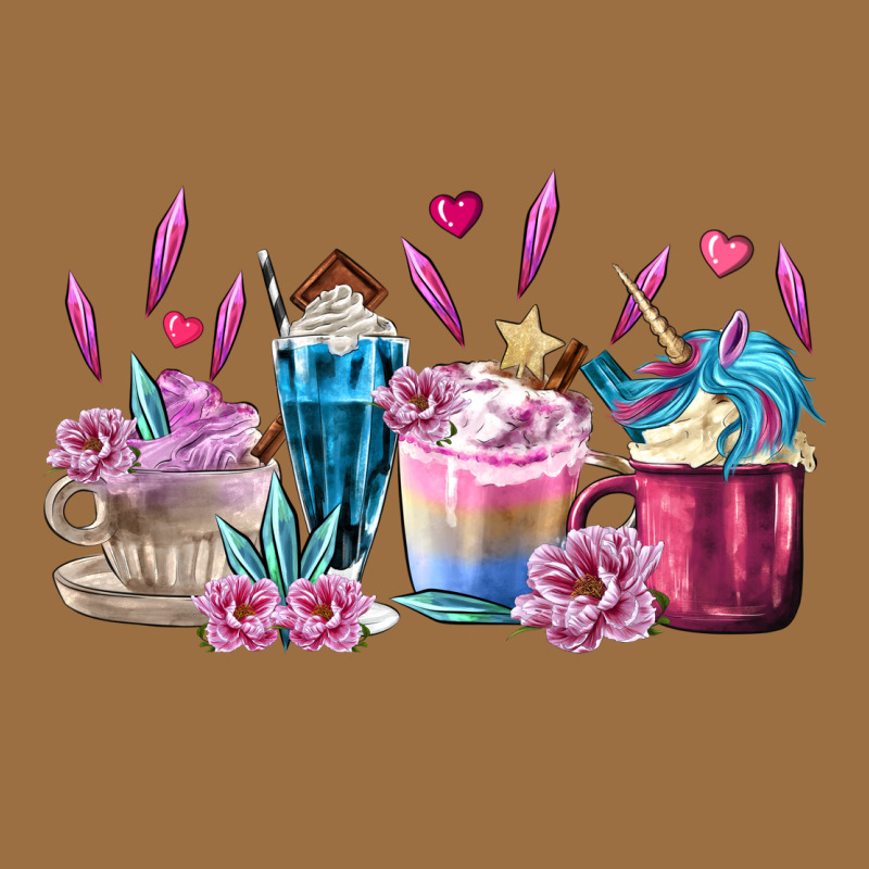 Unicorn Coffee Cups Vintage Tee by MaliasSmallBusiness | Teevron