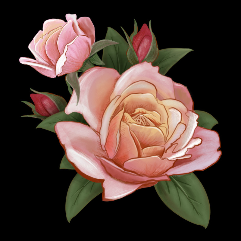 State Of Grace Rose Premium Tee by LillyAllenDesigns | Teevron