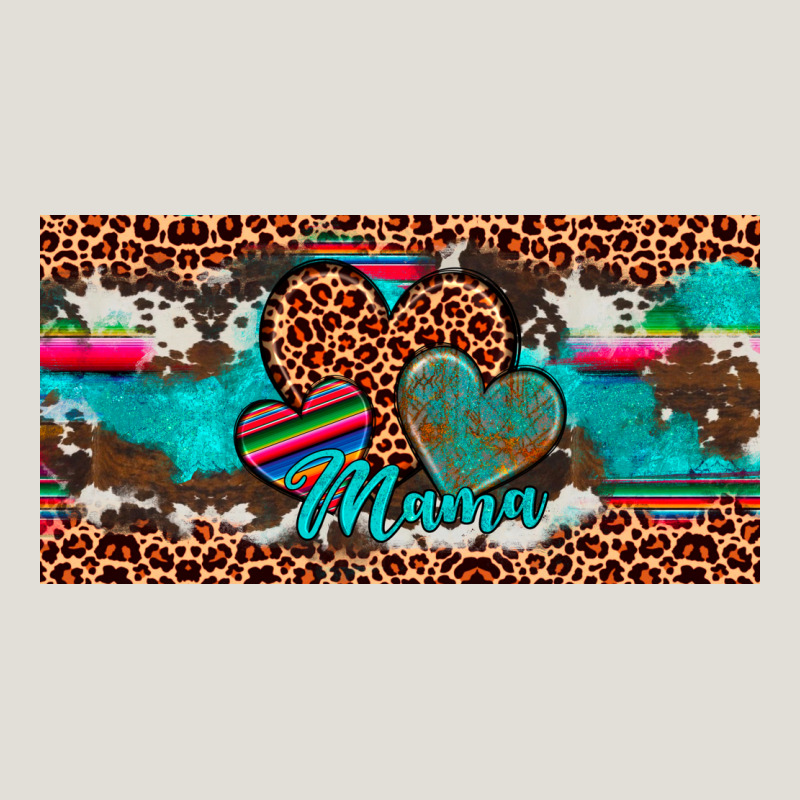 Hearts Mama License Plate Heavy Core Tee by Artiststas | Teevron