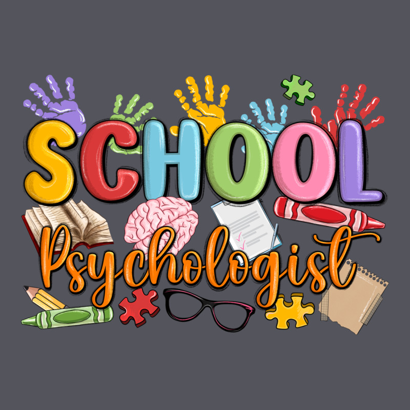 School Psychologist Vintage Hoodie by MaliasSmallBusiness | Teevron
