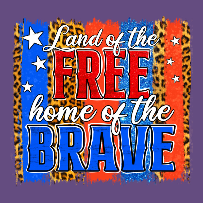 Land Of The Free 4th Of July Brushstroke Vintage Hoodie by Jasminsmagicworld | Teevron