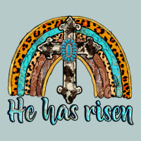 He Has Risen Rainbow Heavy Core Tee | Teevron