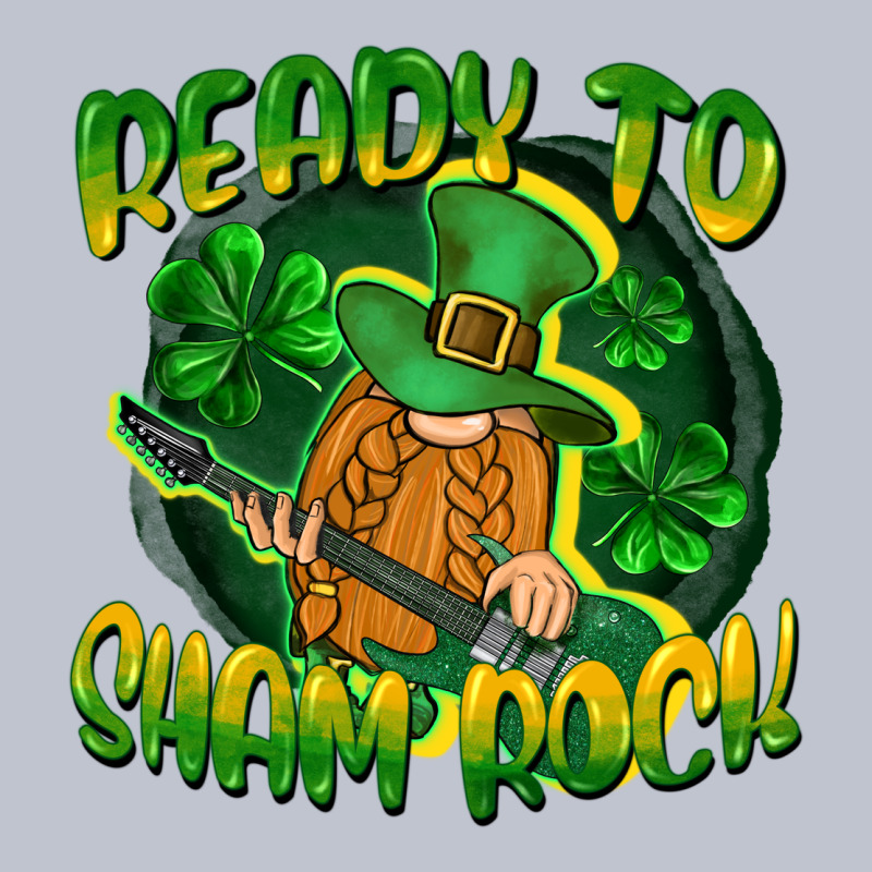 Ready To Sham Rock St. Patrick's Day Premium Hoodie by CowGirlArtShop | Teevron