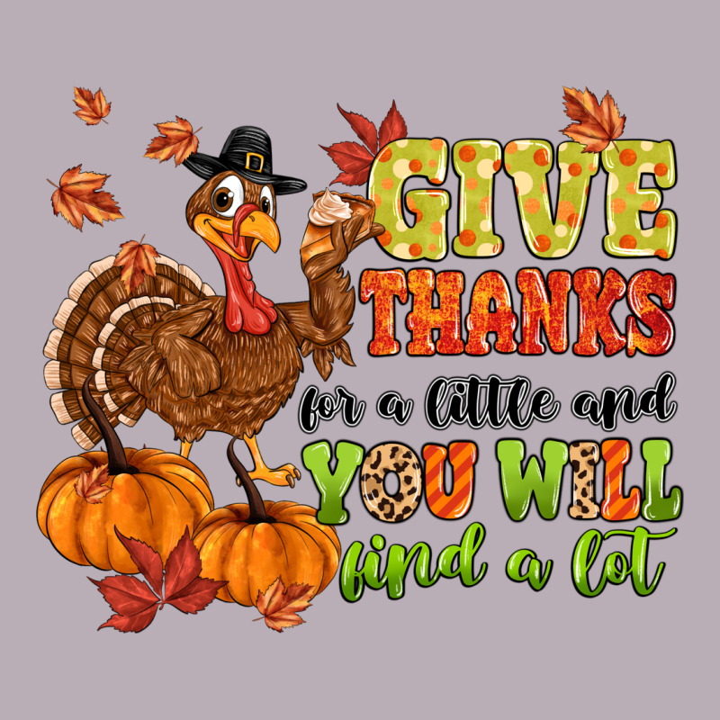 Give Thanks For A Little And You Will Find A Lot Vintage Tee by MaliasSmallBusiness | Teevron