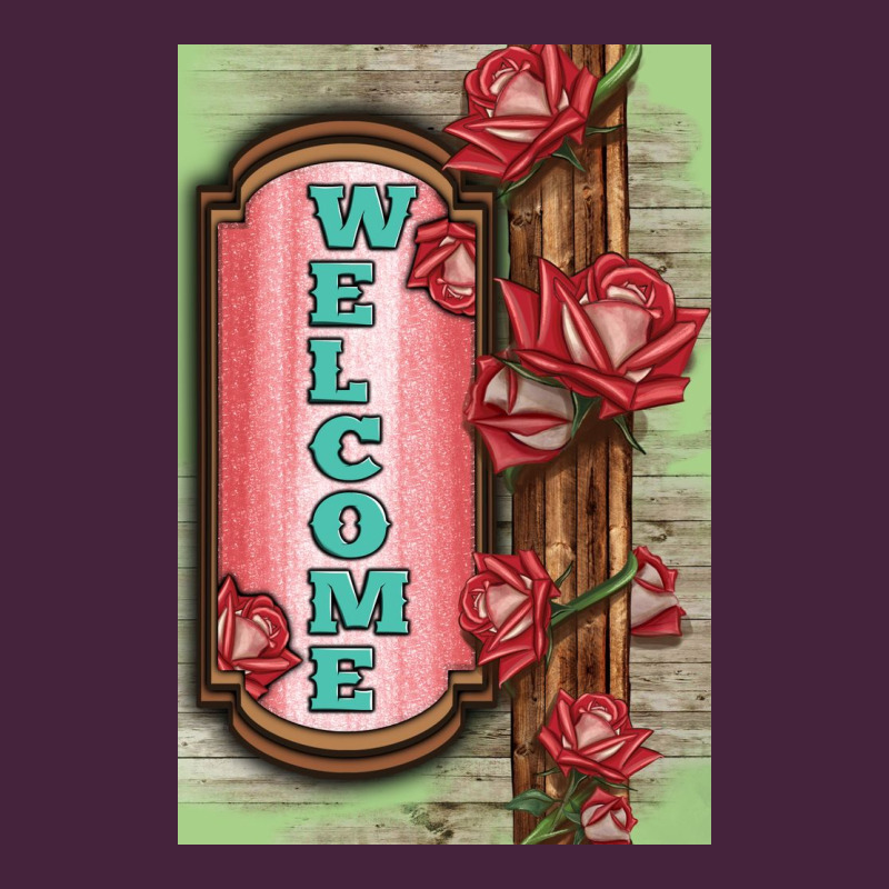 Western Red Roses Welcome Premium Tee by LillyAllenDesigns | Teevron