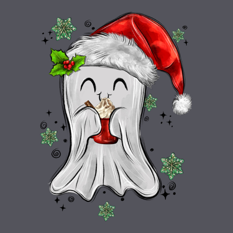 Merry Christmas Ghost Vintage Hoodie by MaliasSmallBusiness | Teevron