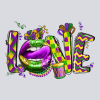 Mardi Gras Love Lips Zipper Hoodie | Teevron